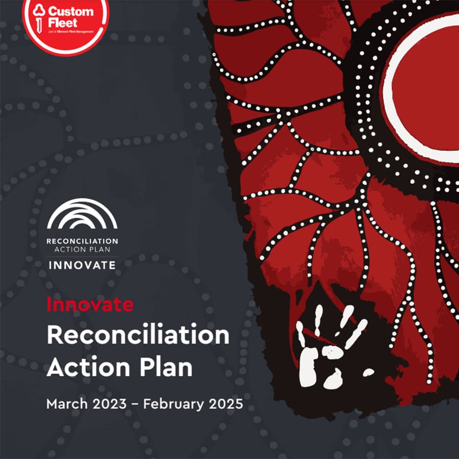 The cover artwork of our Innovate Reconciliation Action Plan March 2023 - February 2025. The cover artwork of our Innovate Reconciliation Action Plan March 2023 - February 2025.