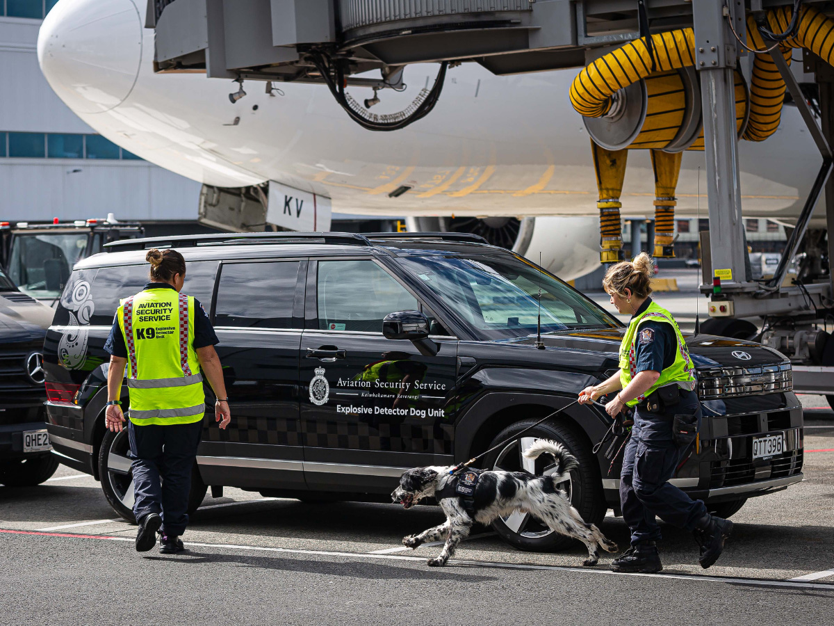 The Civil Aviation Authority’s Explosive Detector Dog Unit