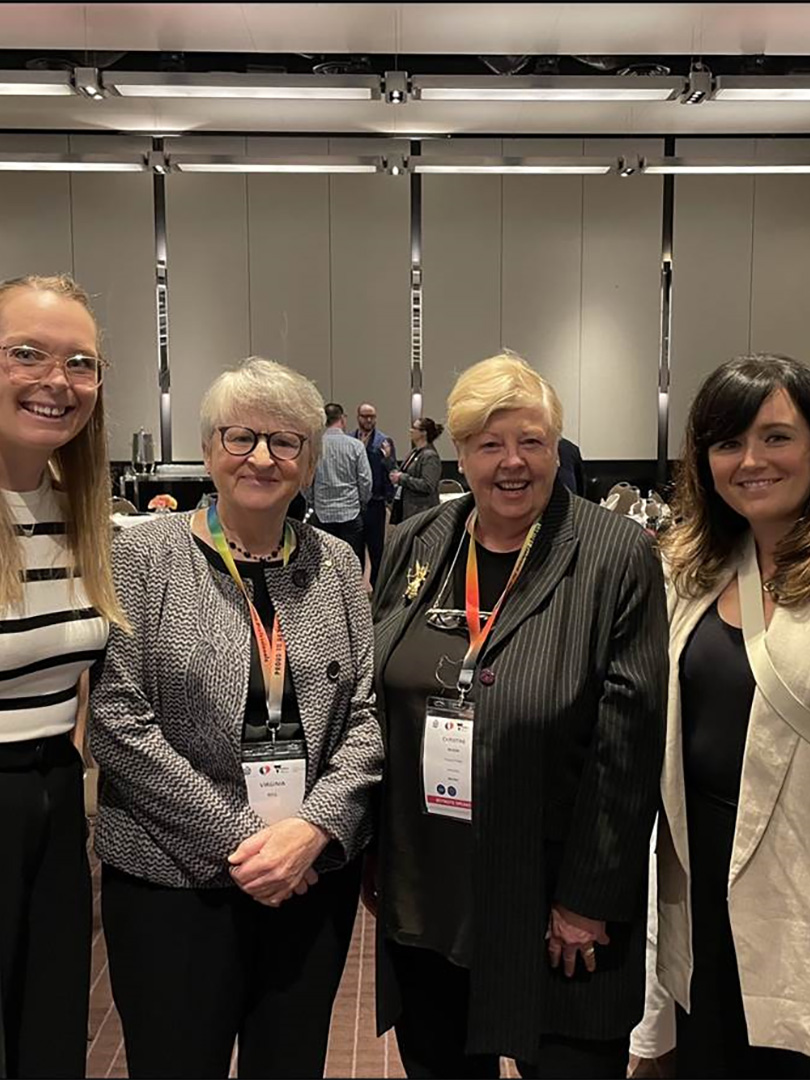 Kath, Honourable Virginia Bell, Christine Nixon and Katie