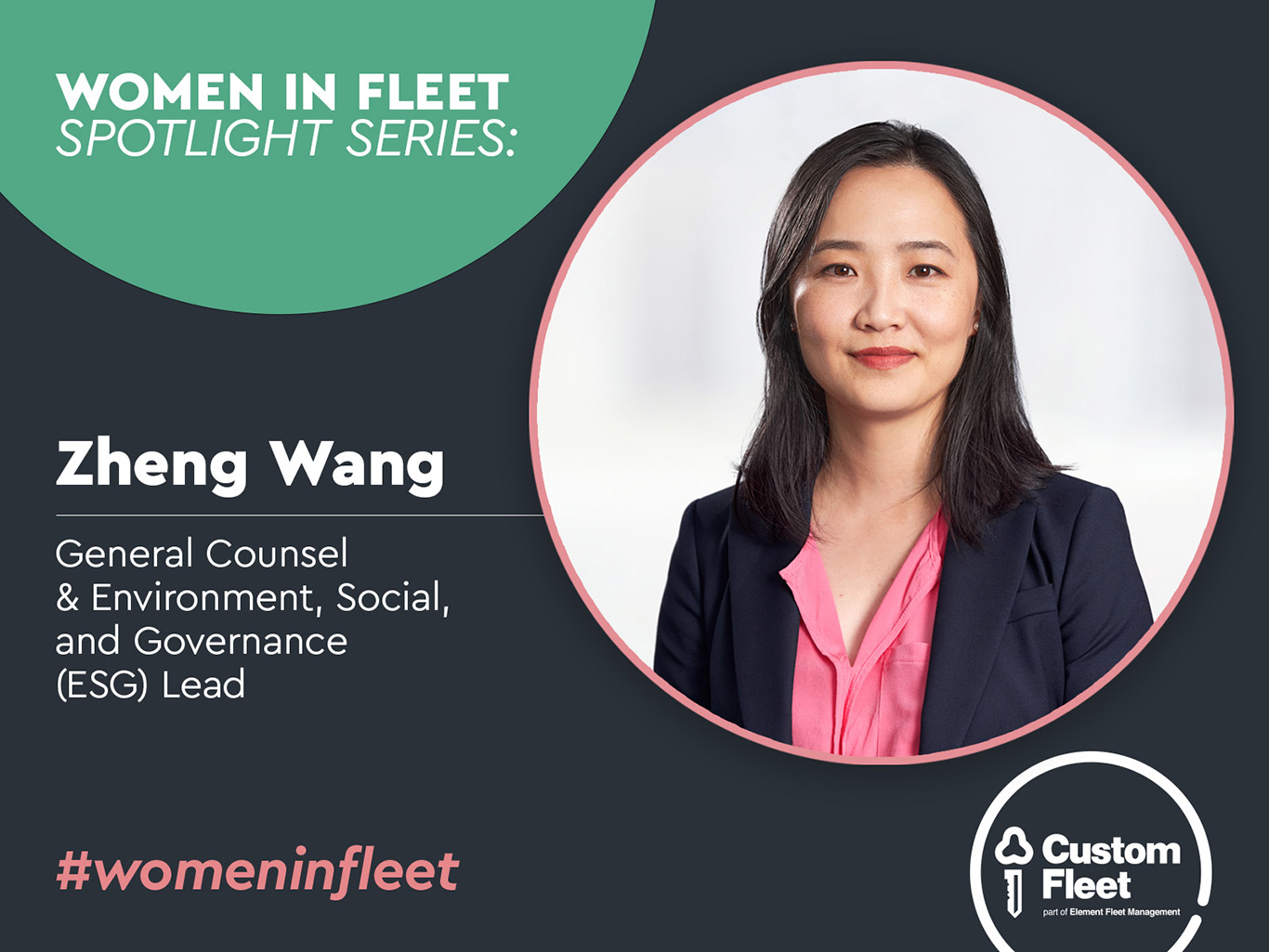 Women in Fleet: Zheng Wang
